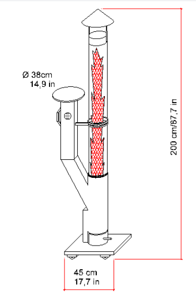 Pelletheizer EmberEco